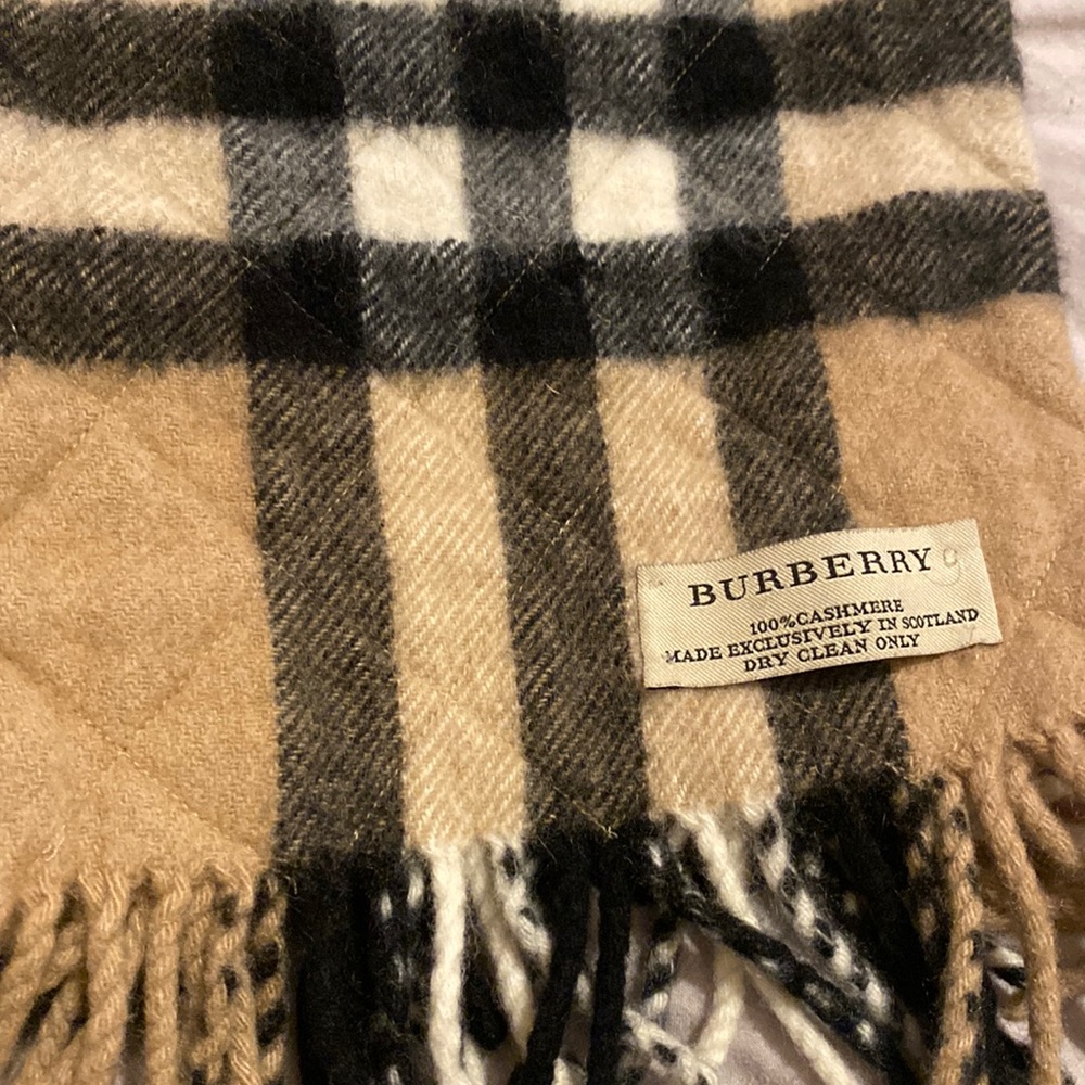 Cashmere Burberry Scarf